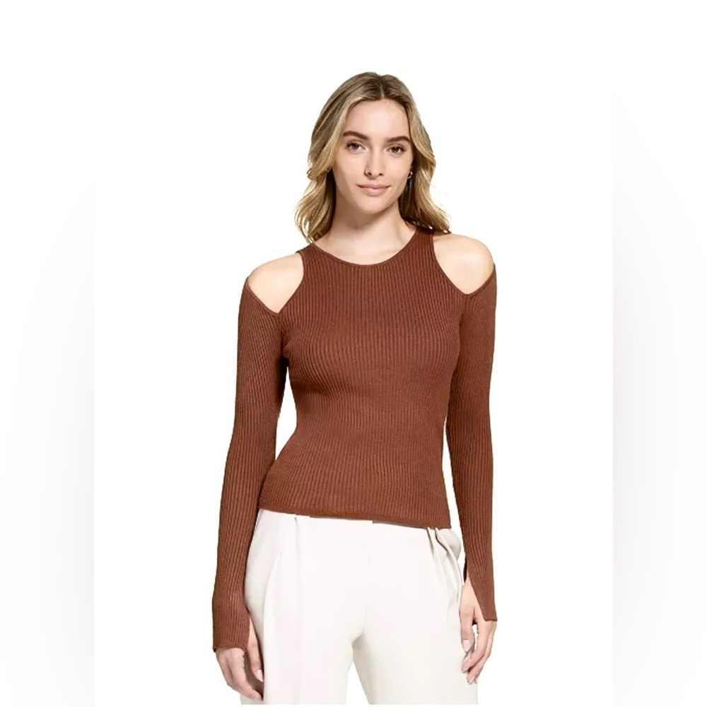 Calvin Klein X-Fit Shoulder Cutout Sweater​​